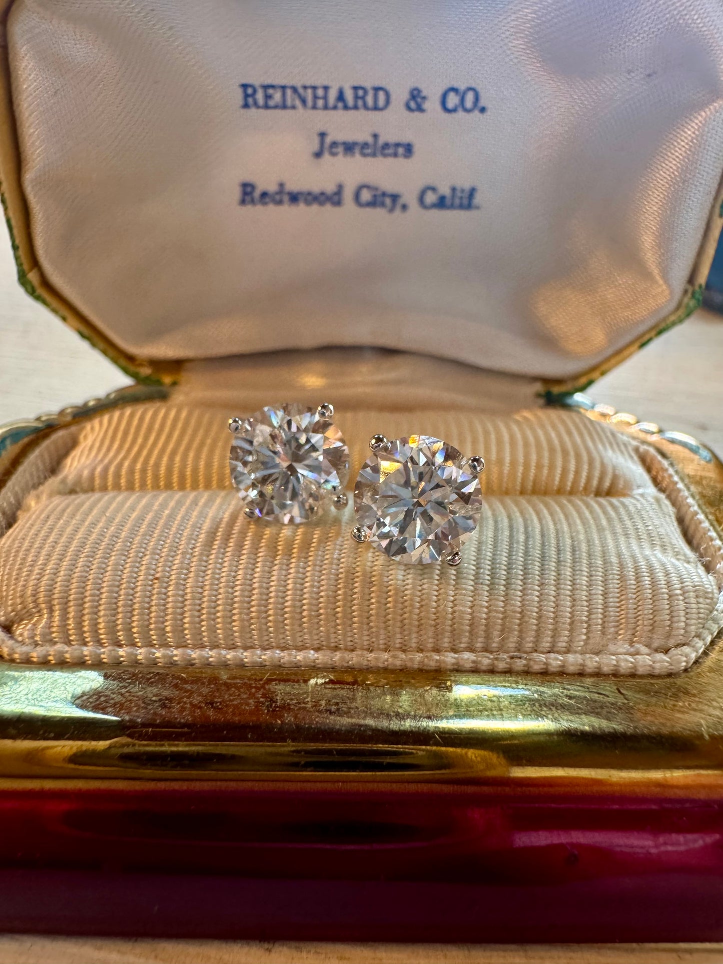 4.14ct Diamond studs