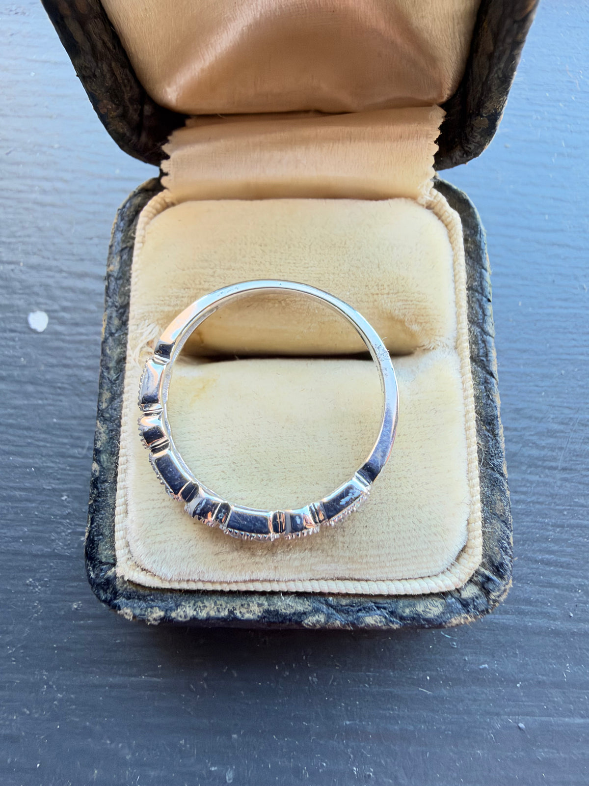 Sapphire and Diamond band