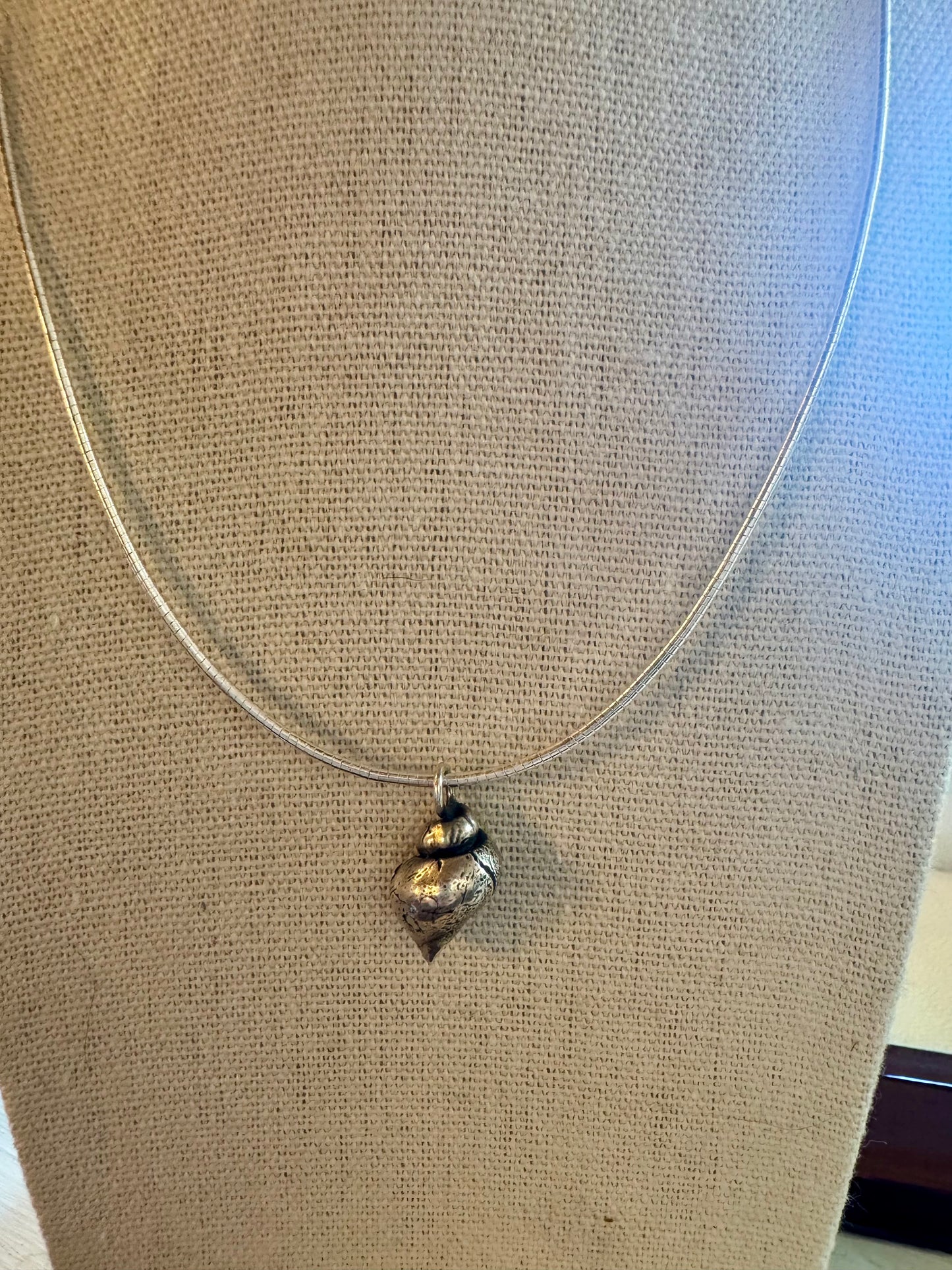 Sterling shell necklace