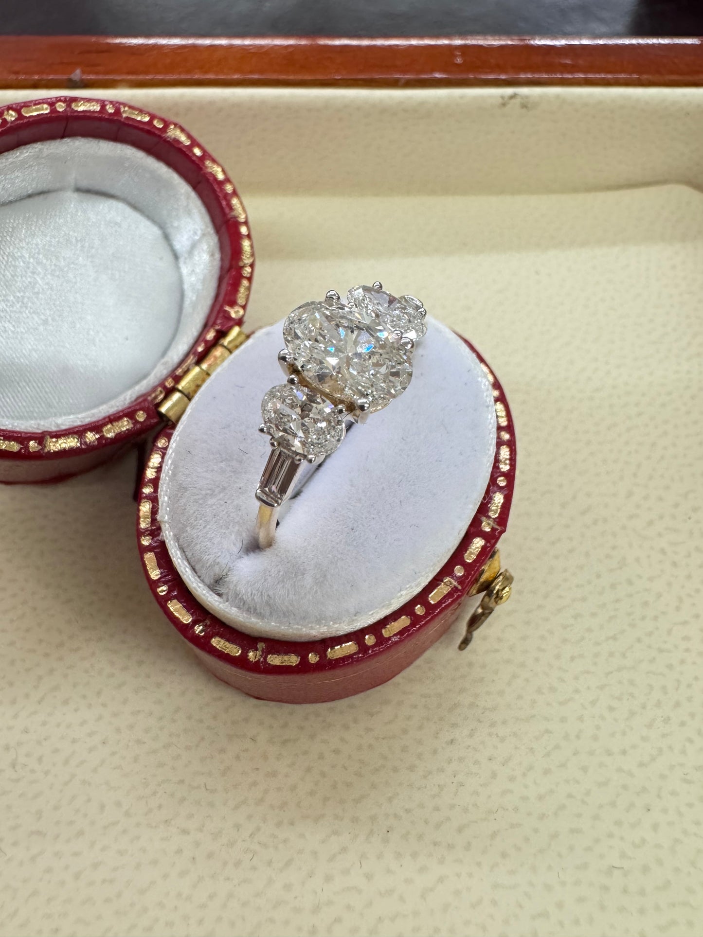 1.75ct lab grown diamond ring