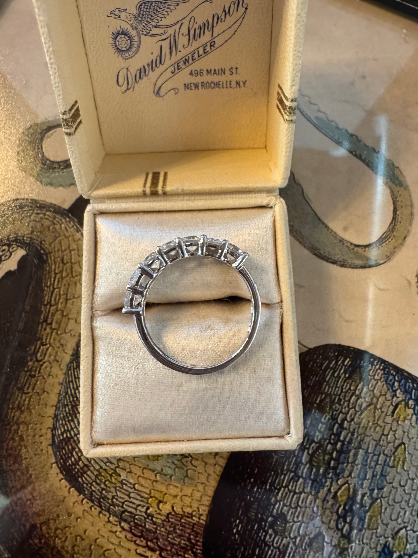 1.75ct lab grown diamond band