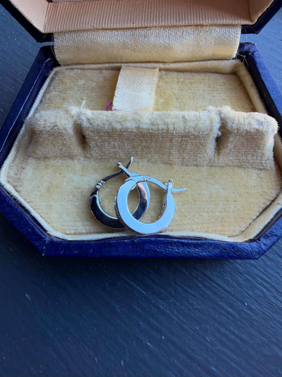 Moissanite Huggies