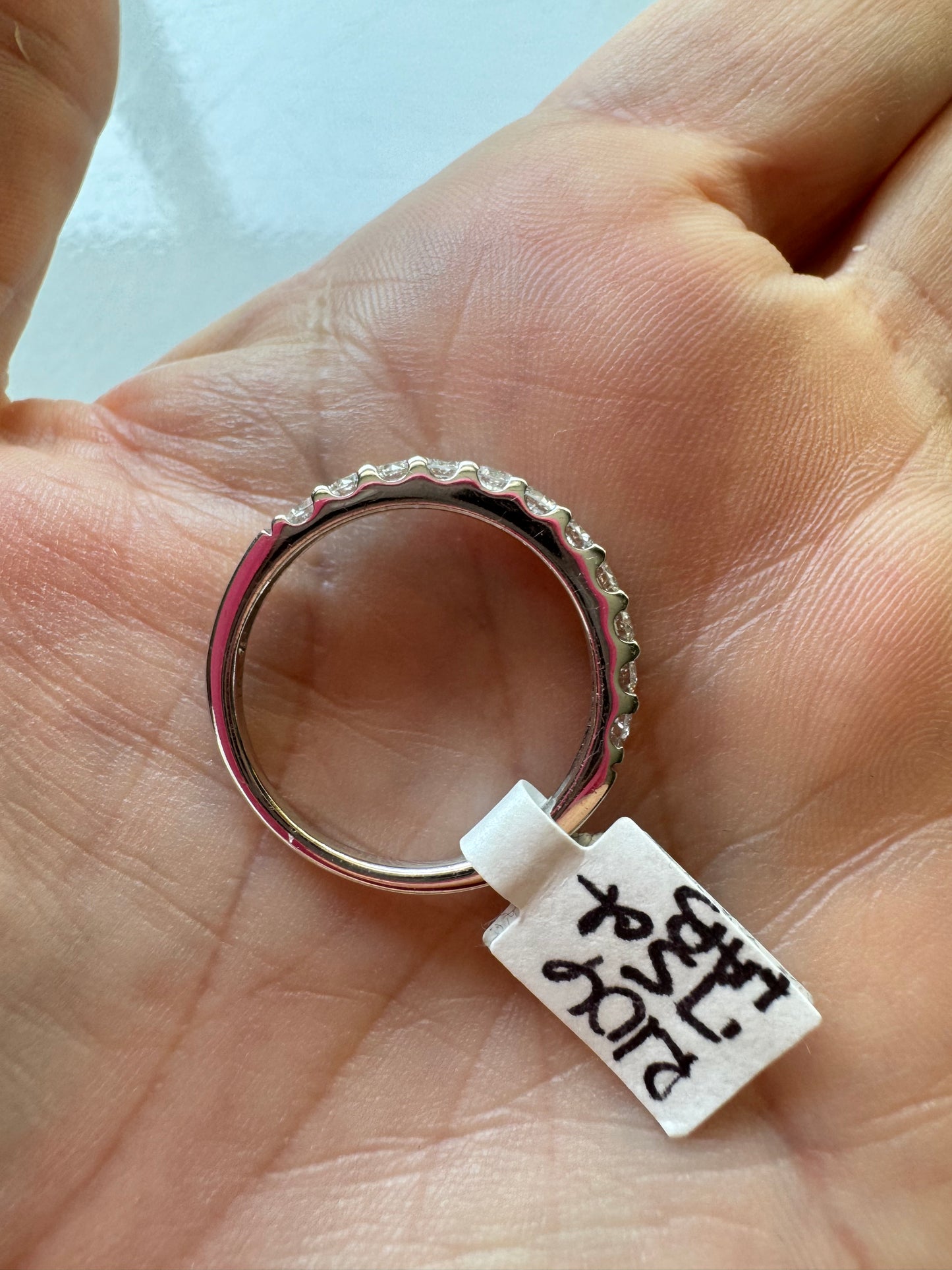 .75ct Lab grown Diamond band