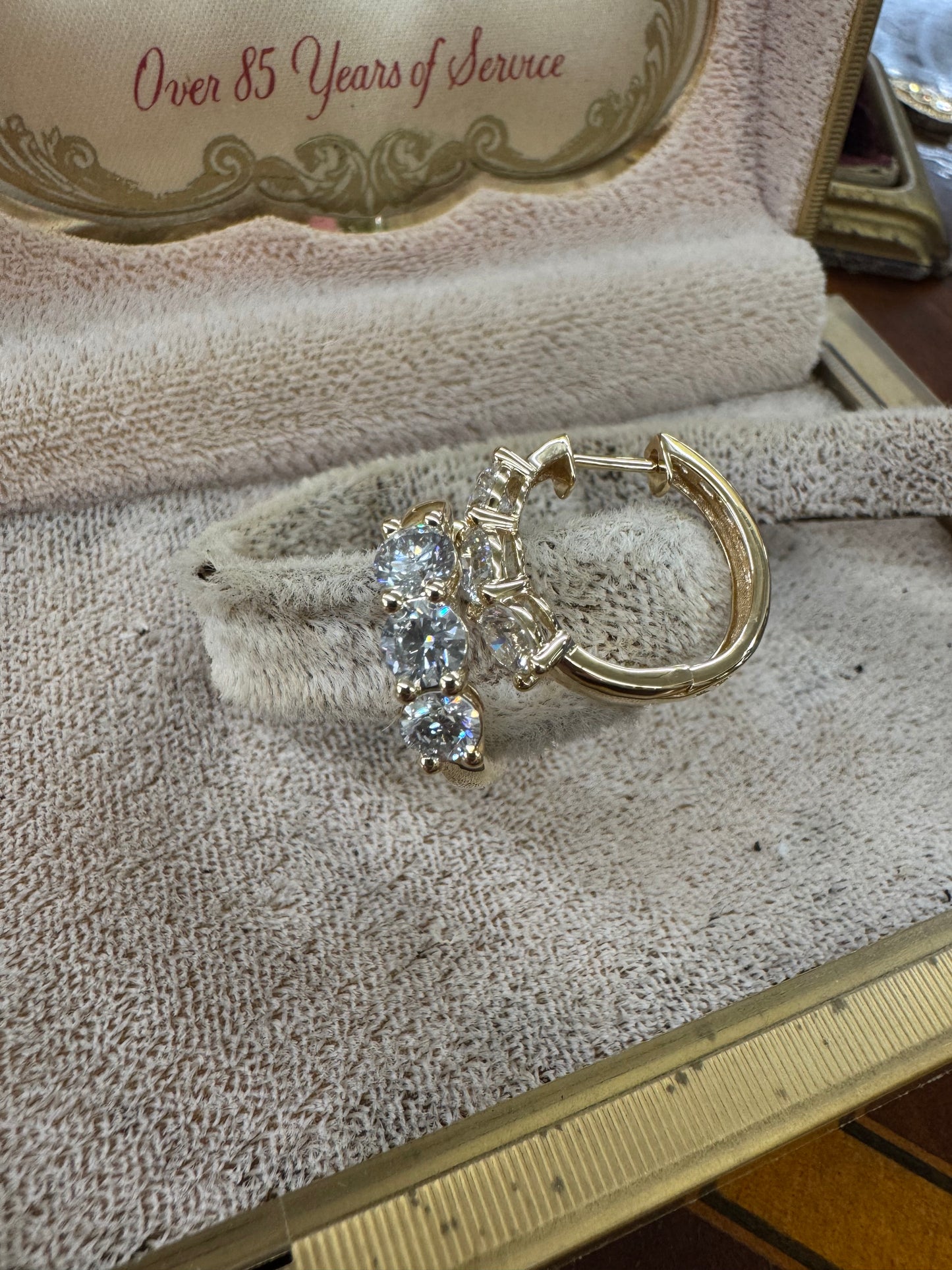 1.92ct Lab-Grown Diamond Hoop