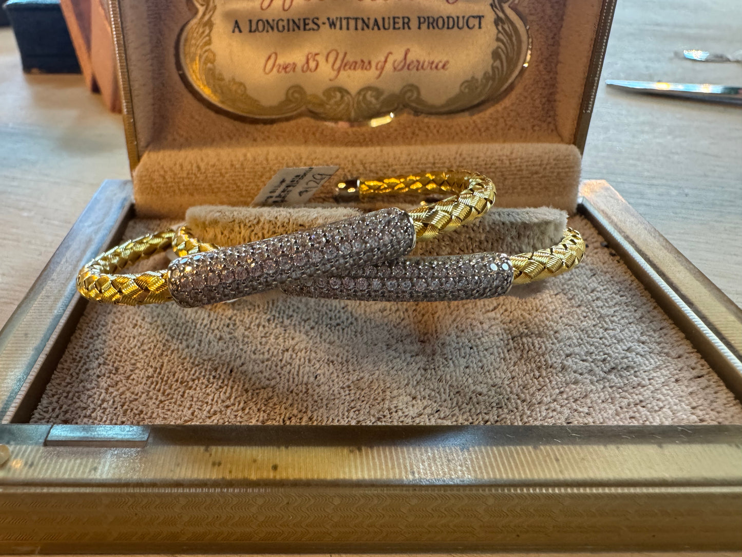 GP over Sterling and CZ cuff