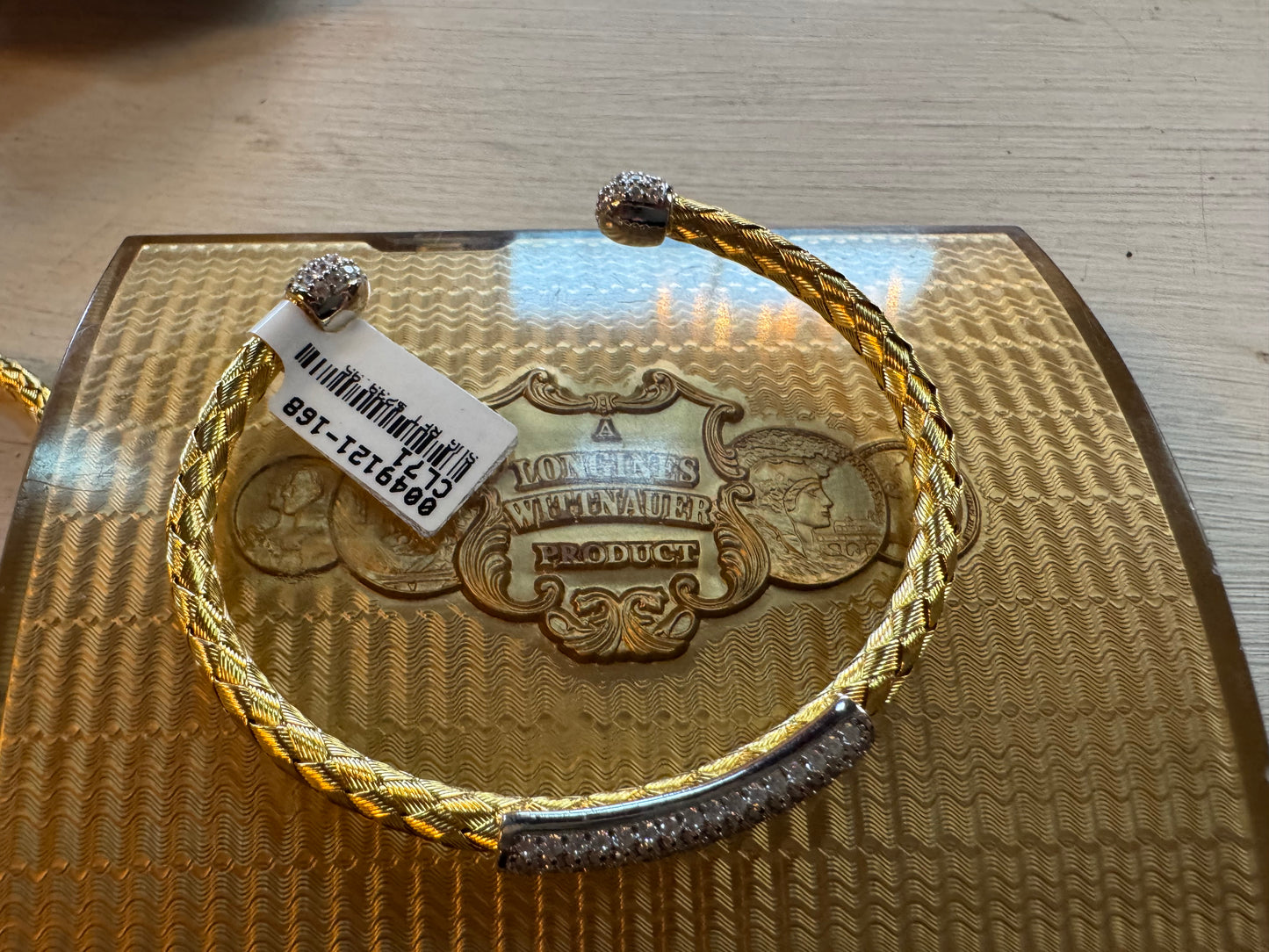 GP over Sterling and CZ cuff