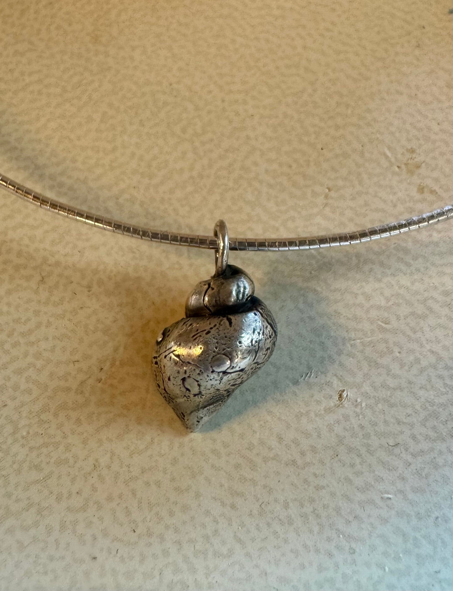 Sterling shell necklace