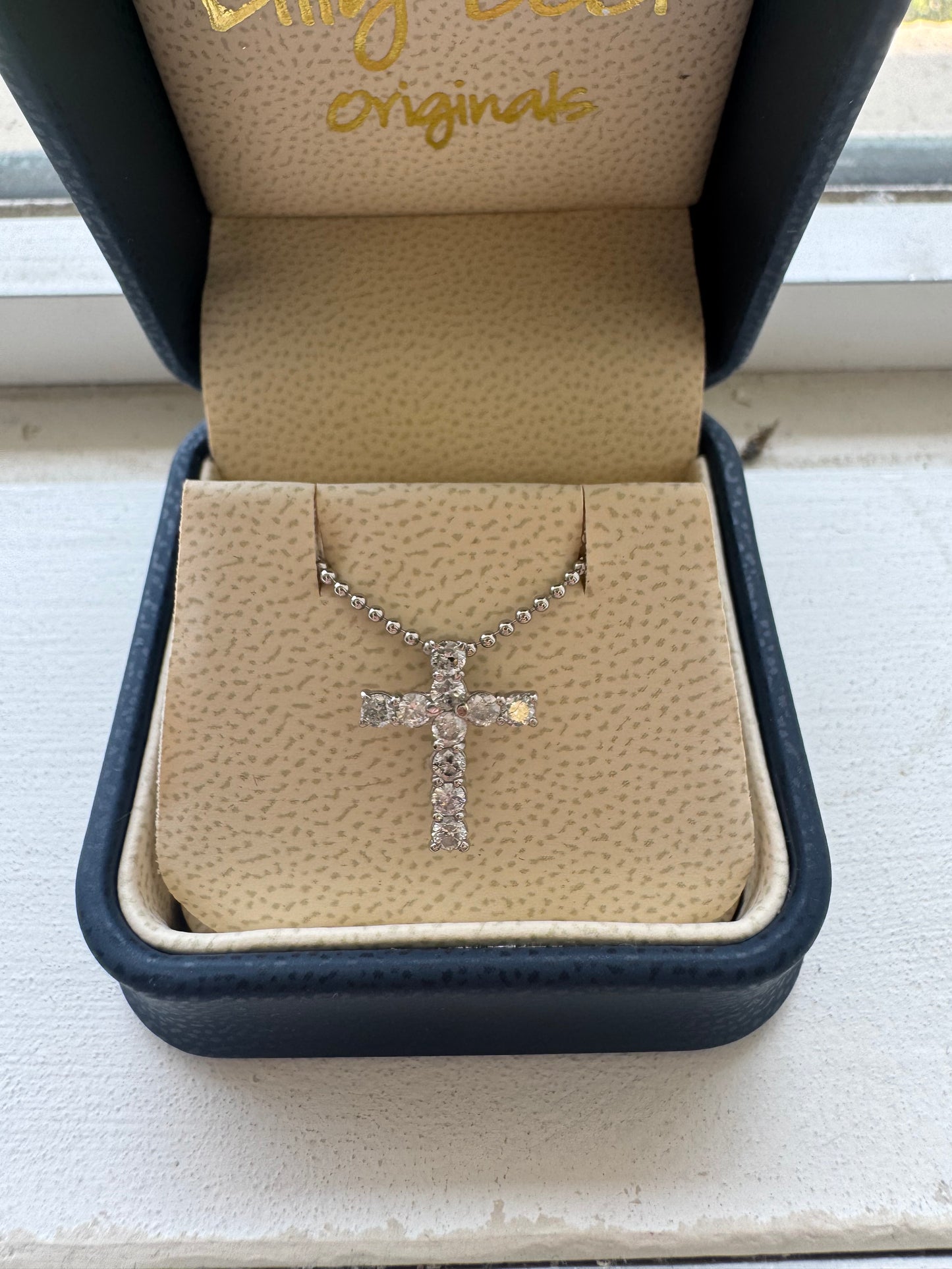 .50ct Diamond cross in Platinum