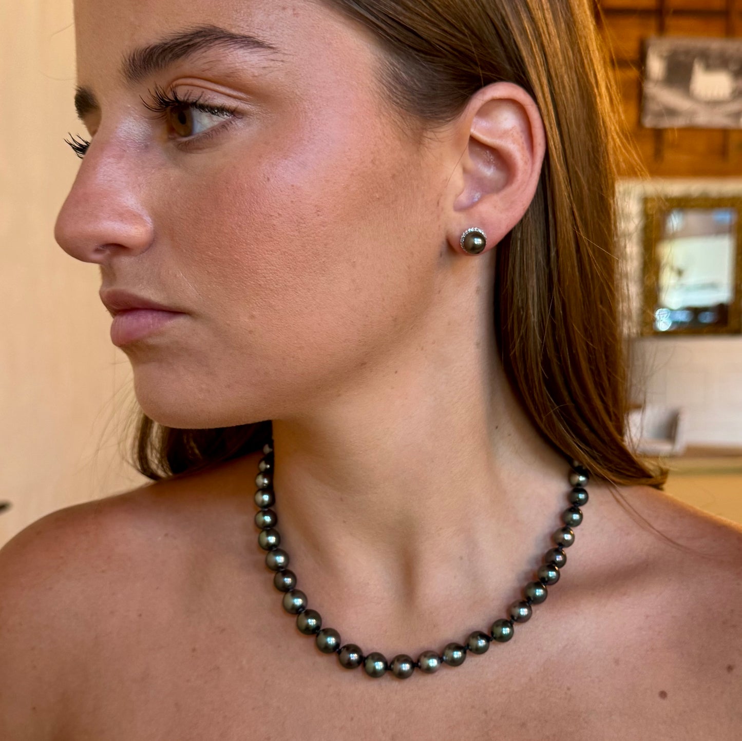 10mm Matched Tahitian Pearl strand