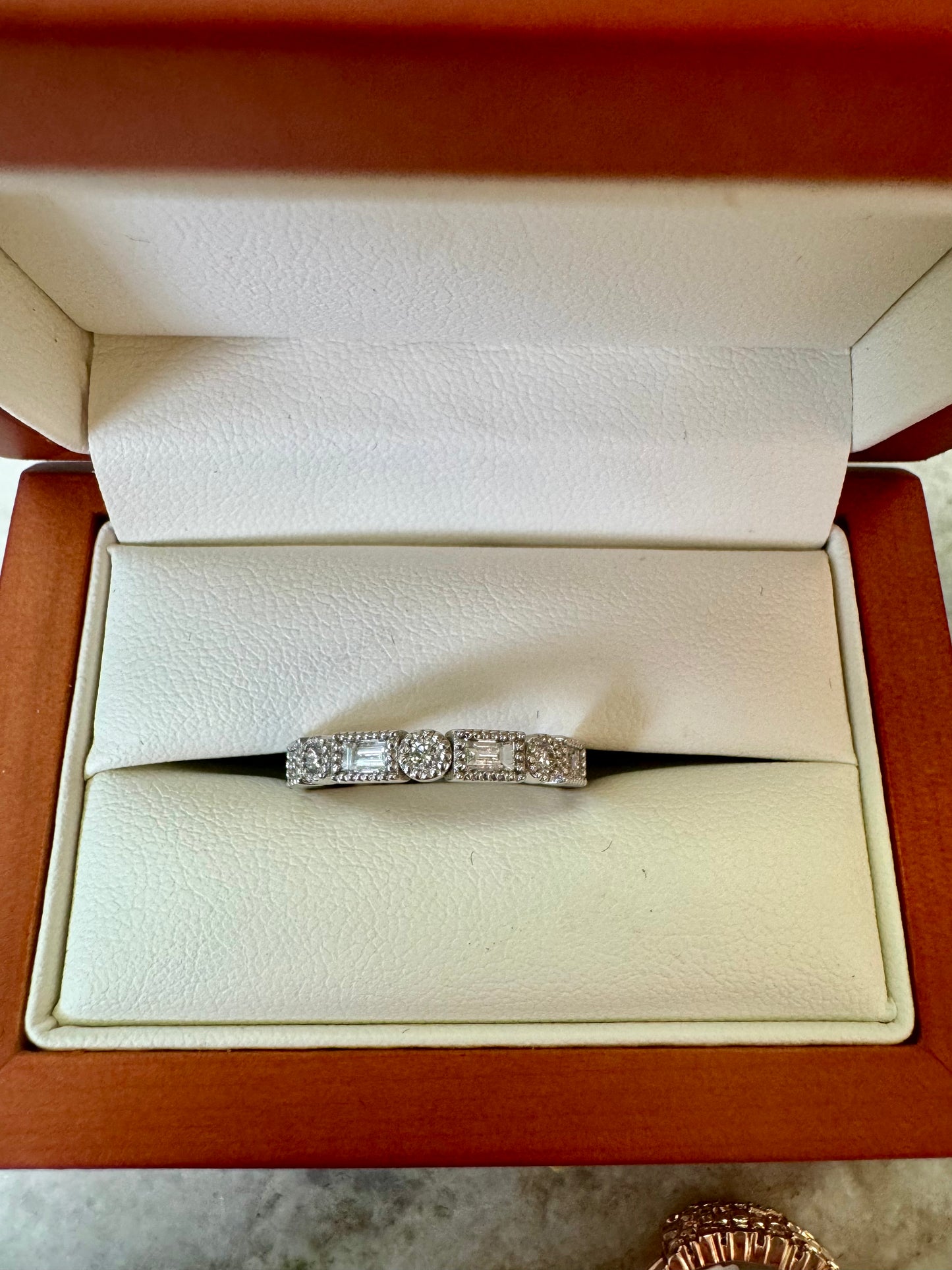 .62ct Diamond designer band