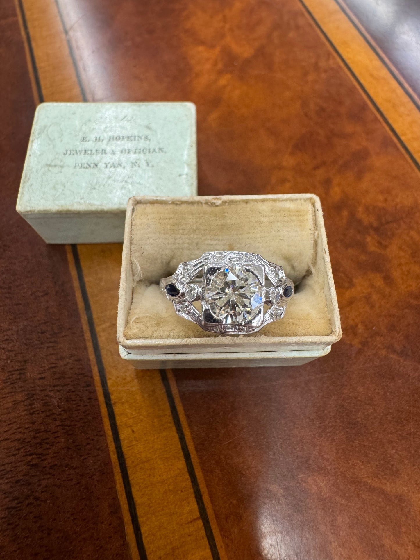 Antique 1ct Diamond ring
