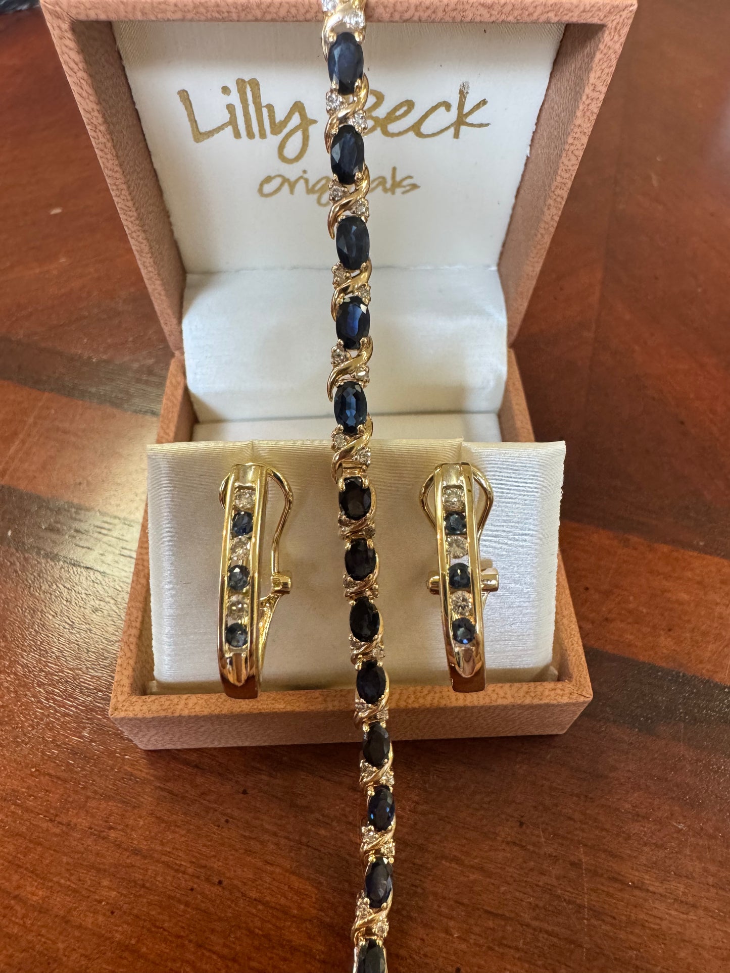 Vintage Sapphire and Diamond bracelet