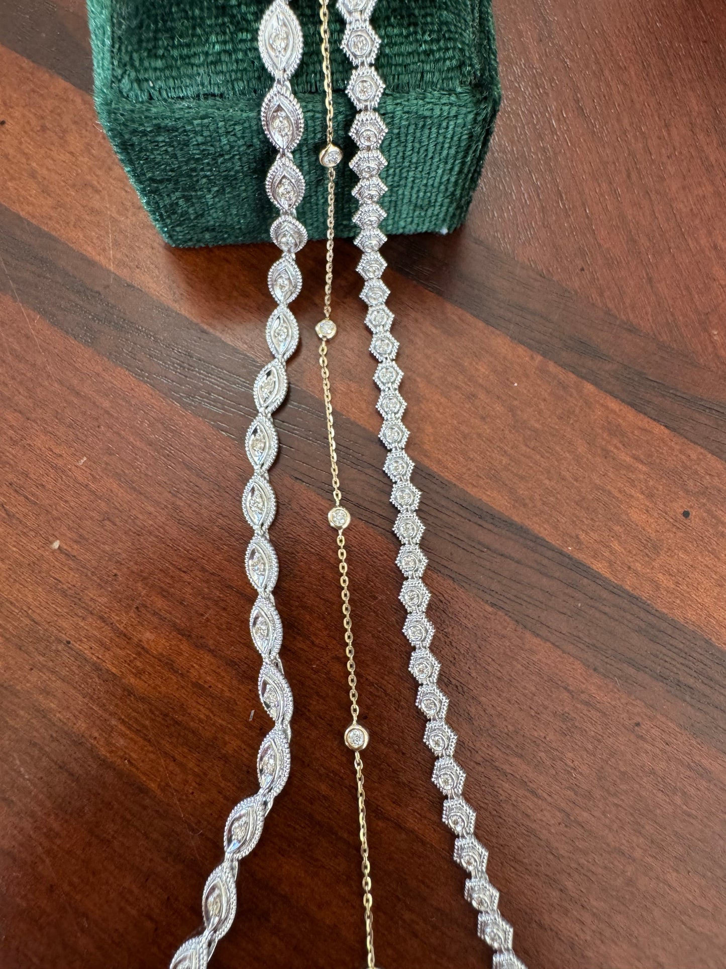 Diamond tennis bracelet