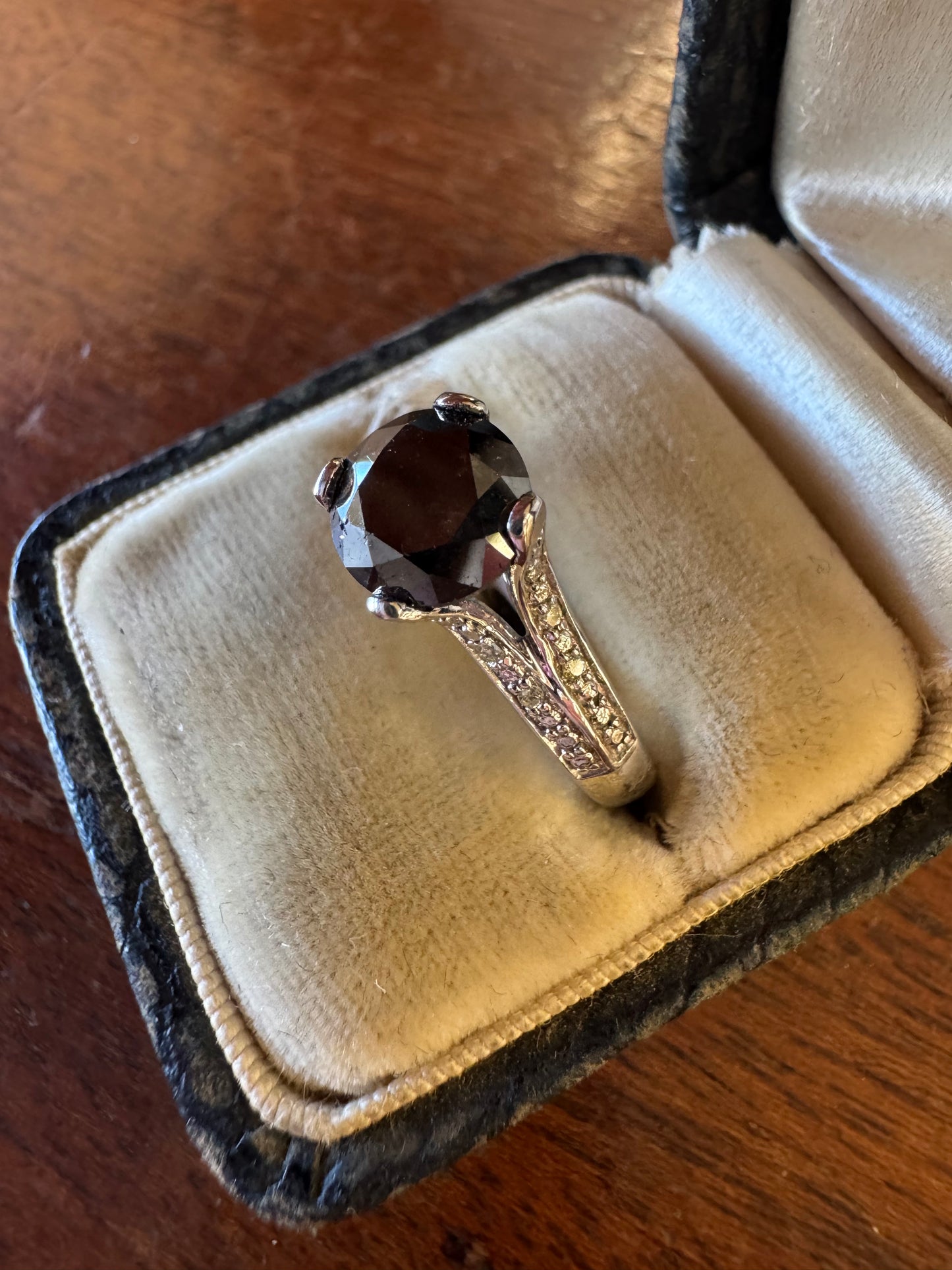 Black Diamond ring