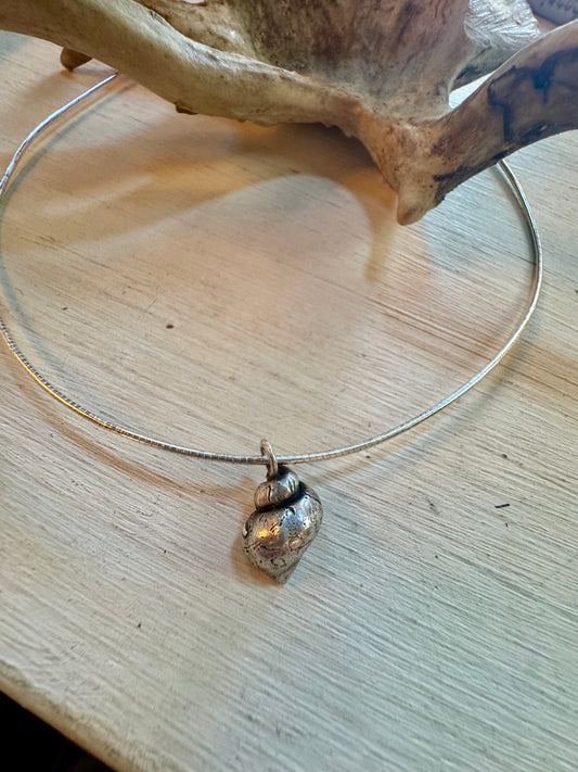 Sterling shell necklace