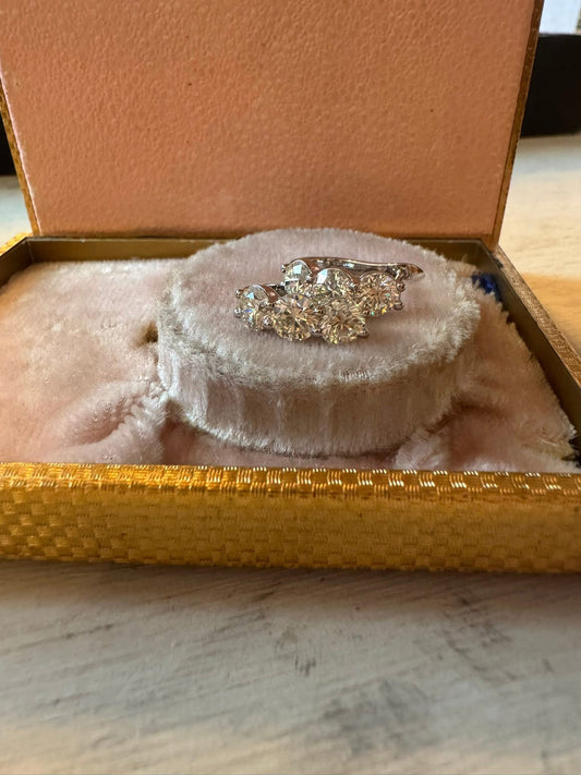 3.26ctw Round Diamond Huggie Hoops