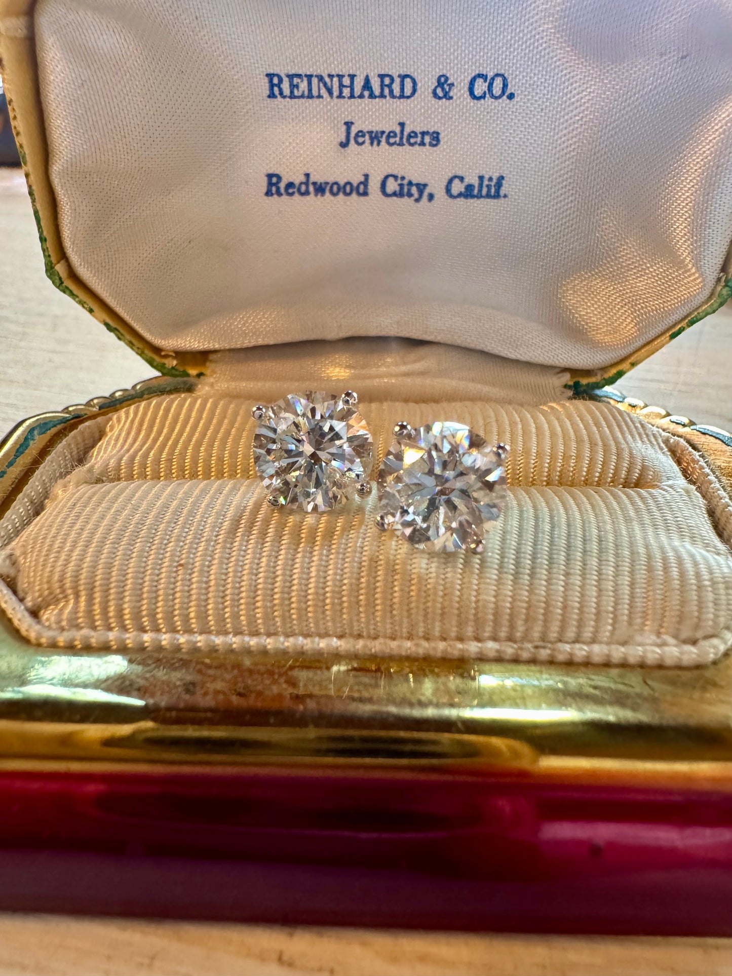 4.14ct Diamond studs