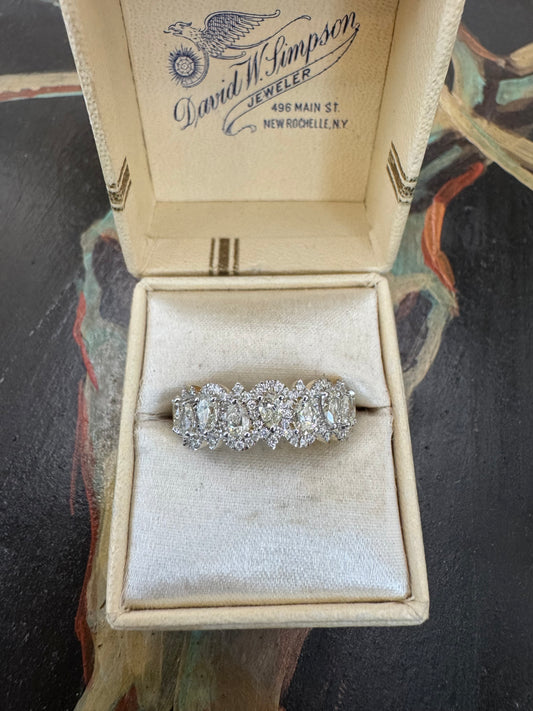 1.61ct Diamond band