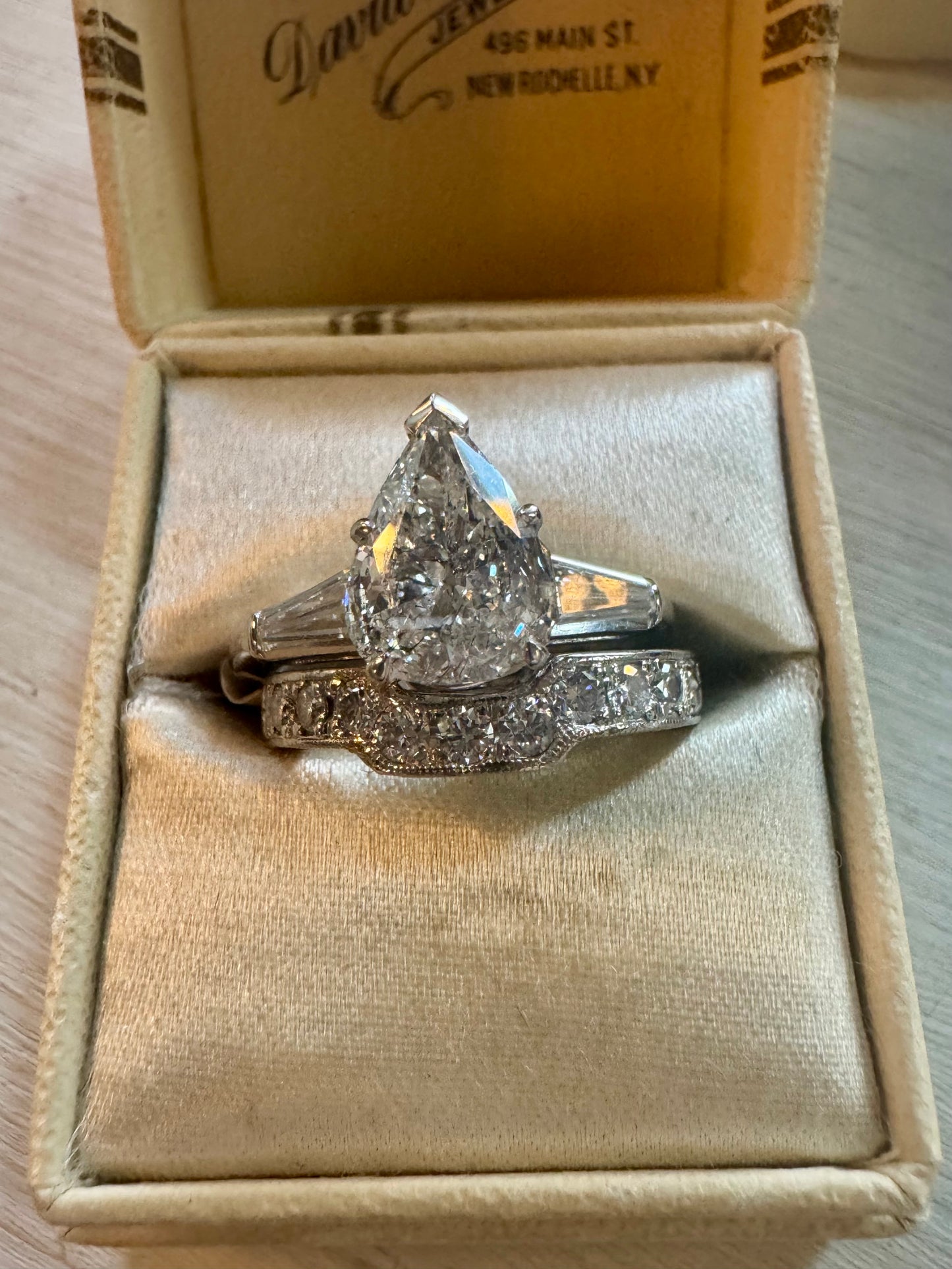 Hard to fit ring Diamond band