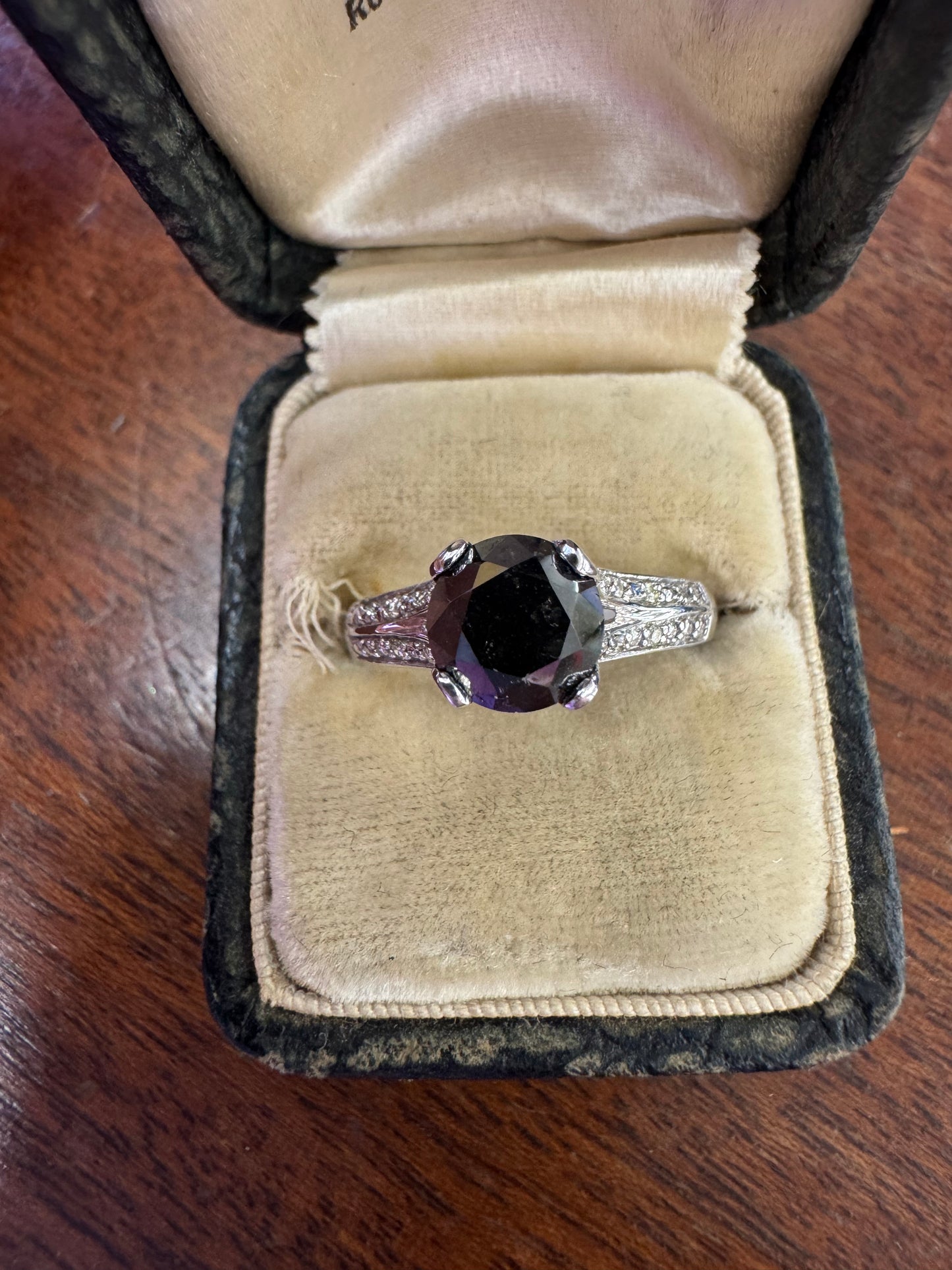 Black Diamond ring