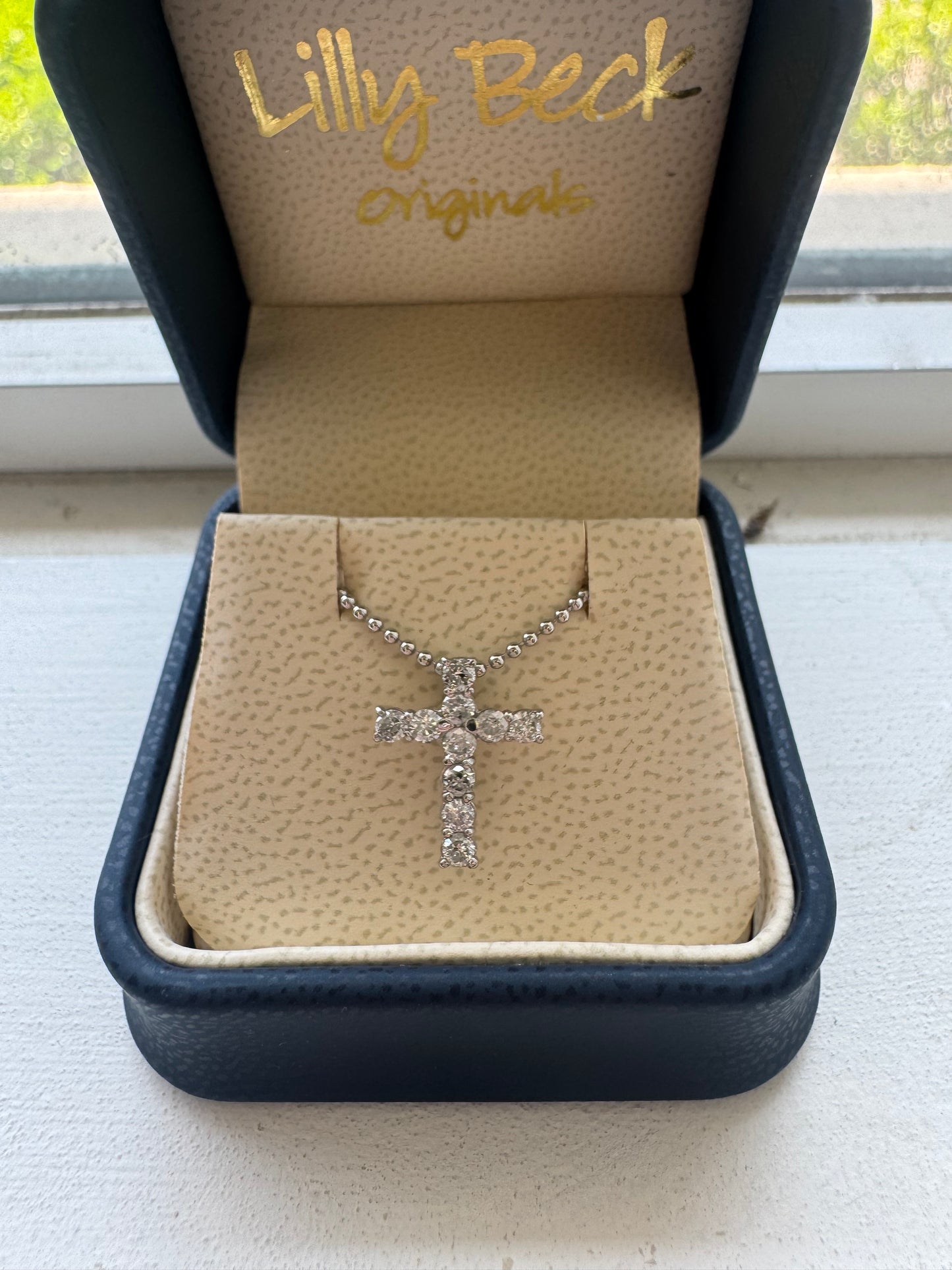 .50ct Diamond cross in Platinum
