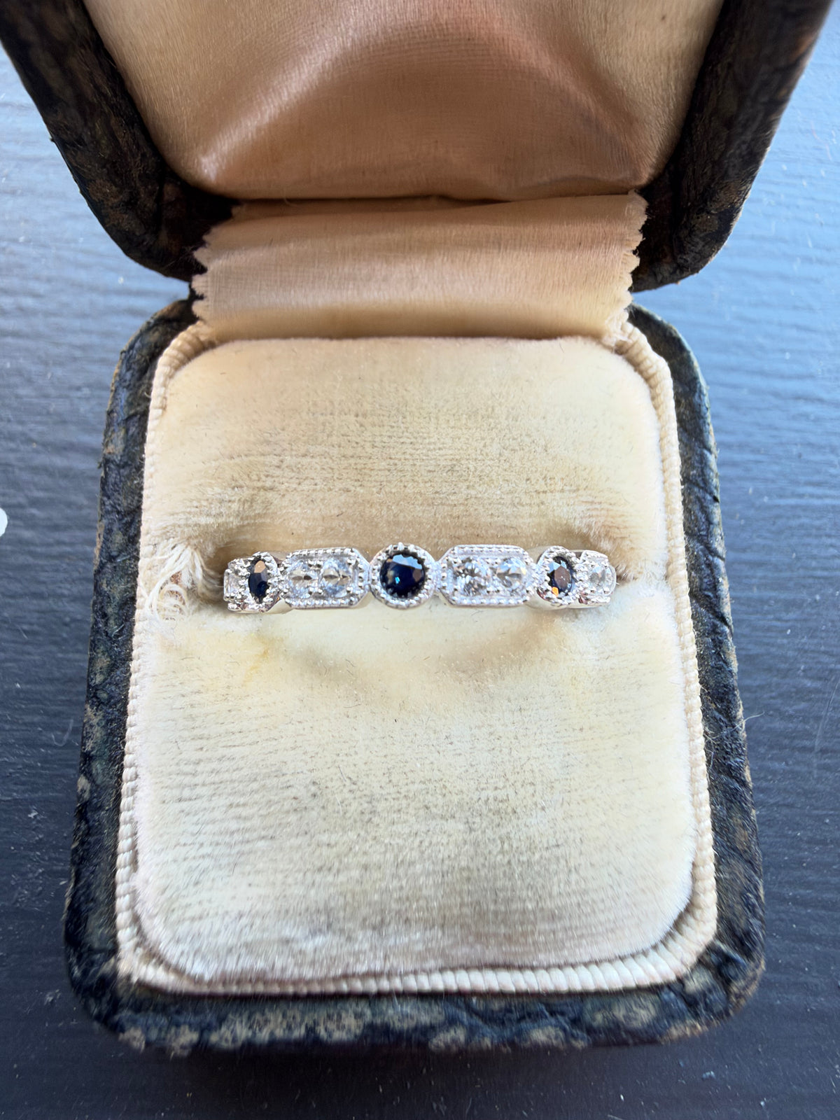 Sapphire and Diamond band