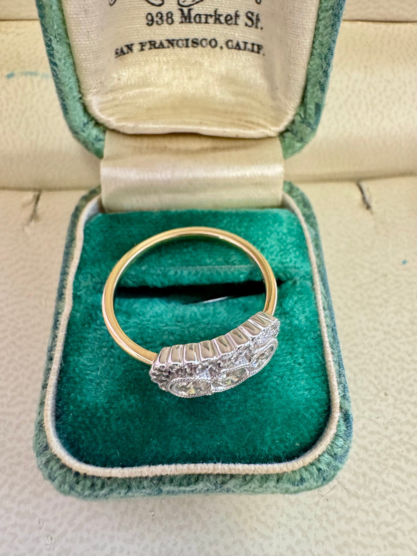 .75ct Diamond 3 stone ring