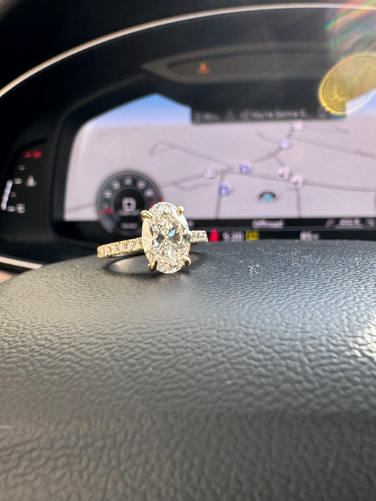 2.75ct Lab Grown Diamond ring