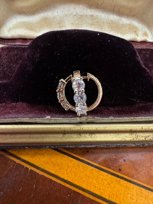 1.92ct Lab-Grown Diamond Hoop