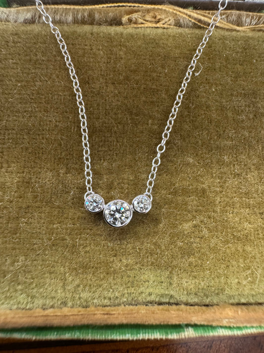 .26ct Diamond Three-Stone Pendant