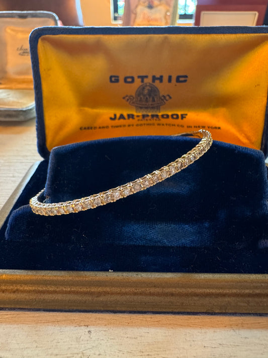 1.68ct diamond flex bangle