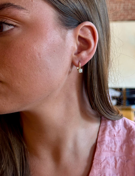 1ct Lab grown diamond drops
