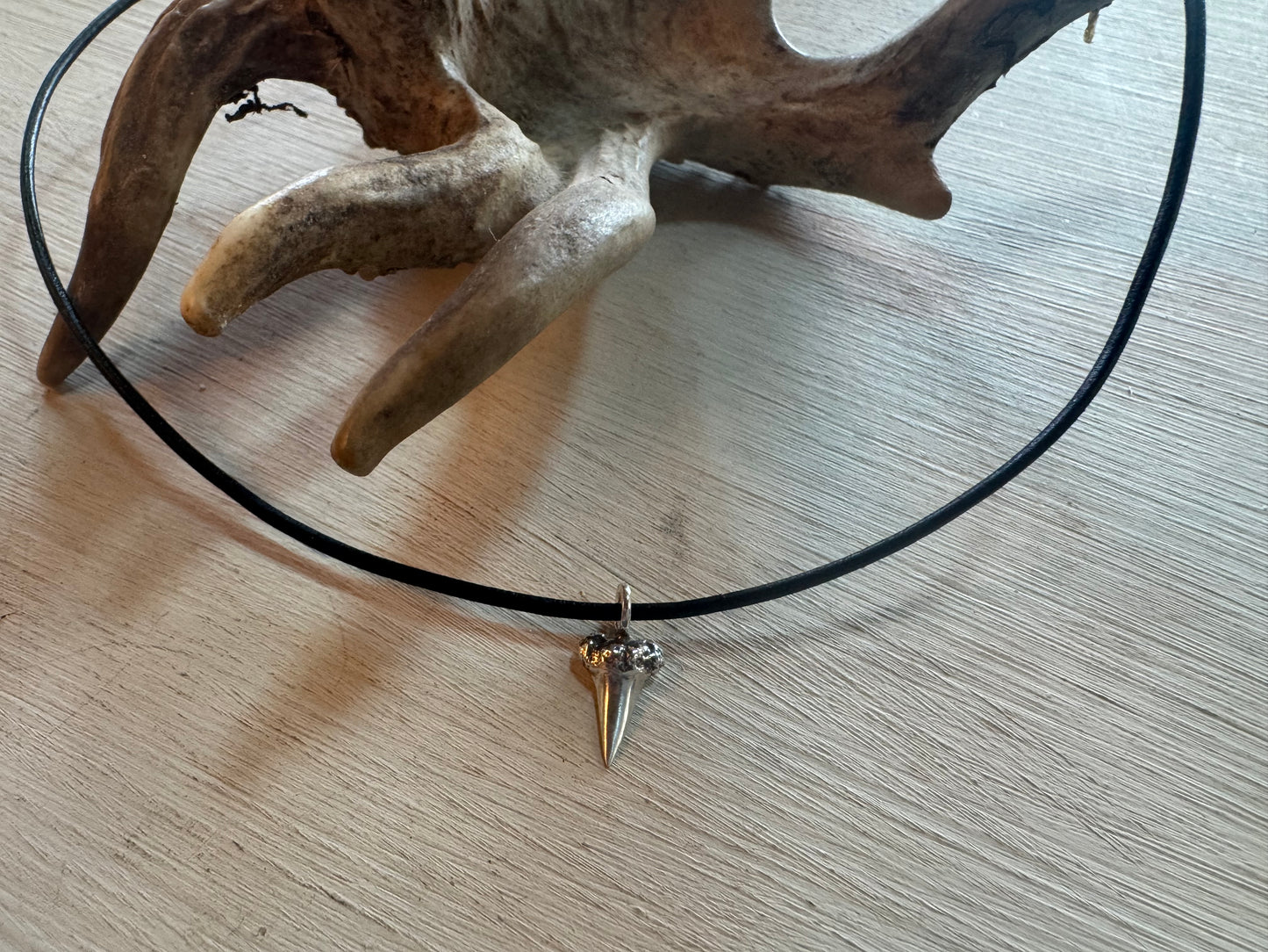Sterling Sharks tooth necklace