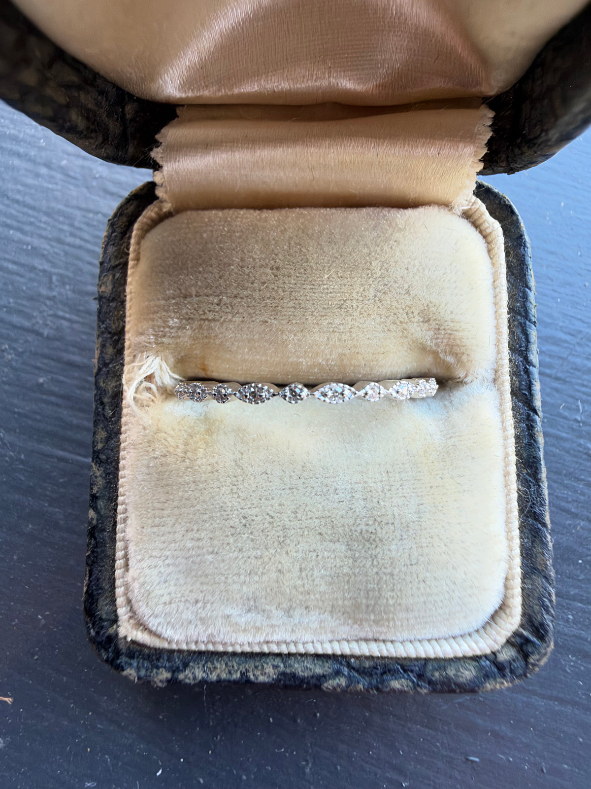 Dainty diamond band
