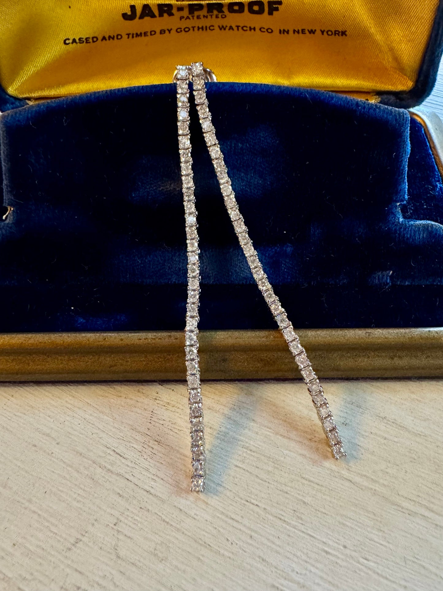 3” 1.70ct Diamond earrings