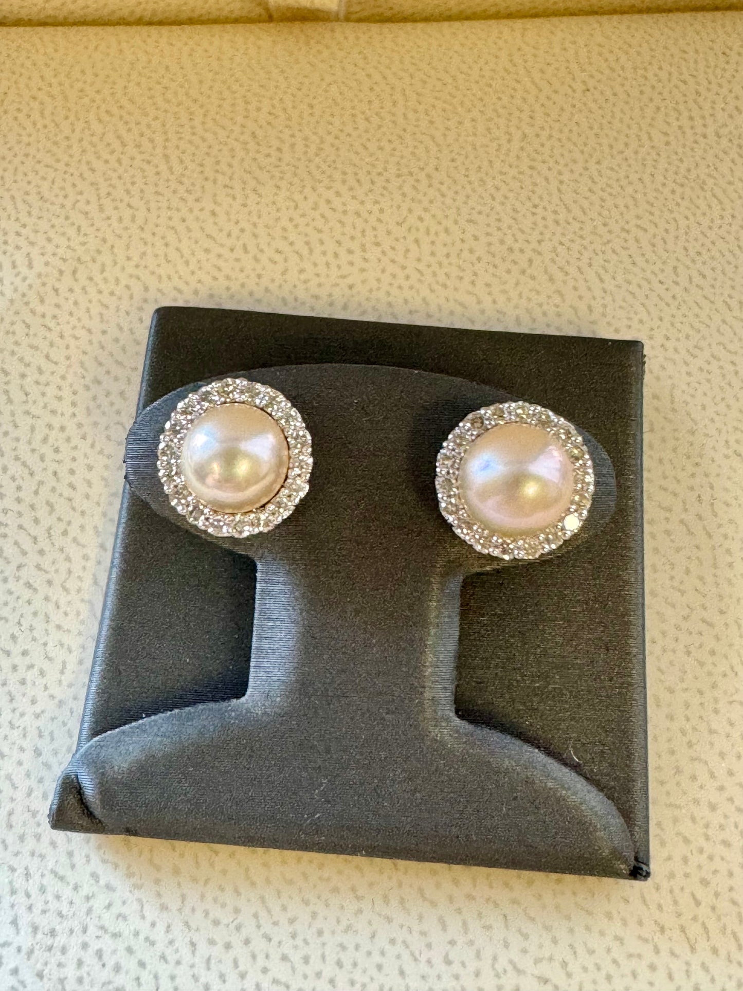 .50ct Diamond earring jackets