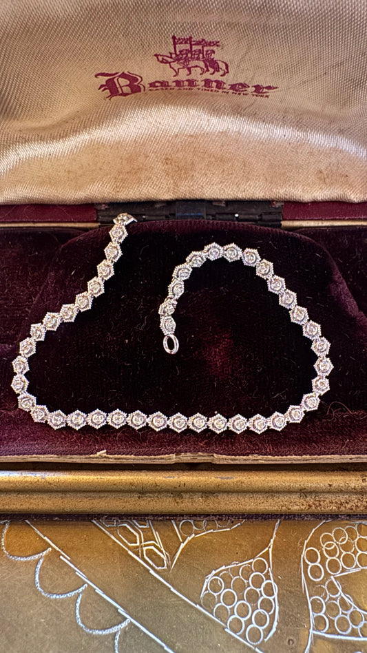 Diamond tennis bracelet