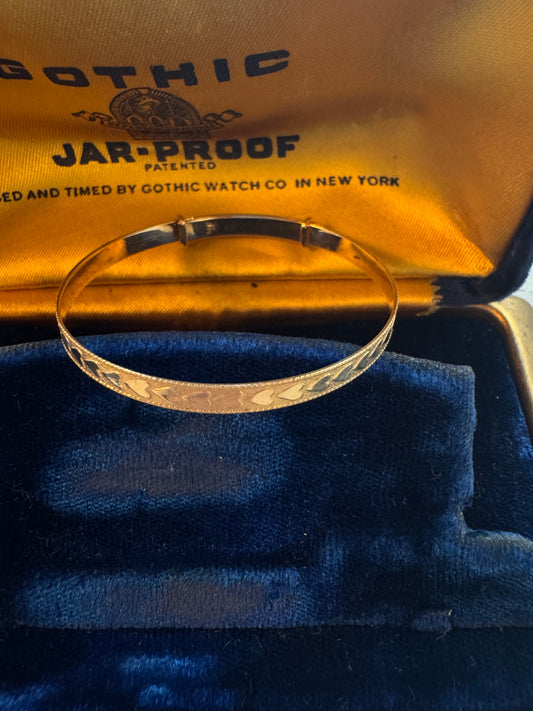14k baby bangle
