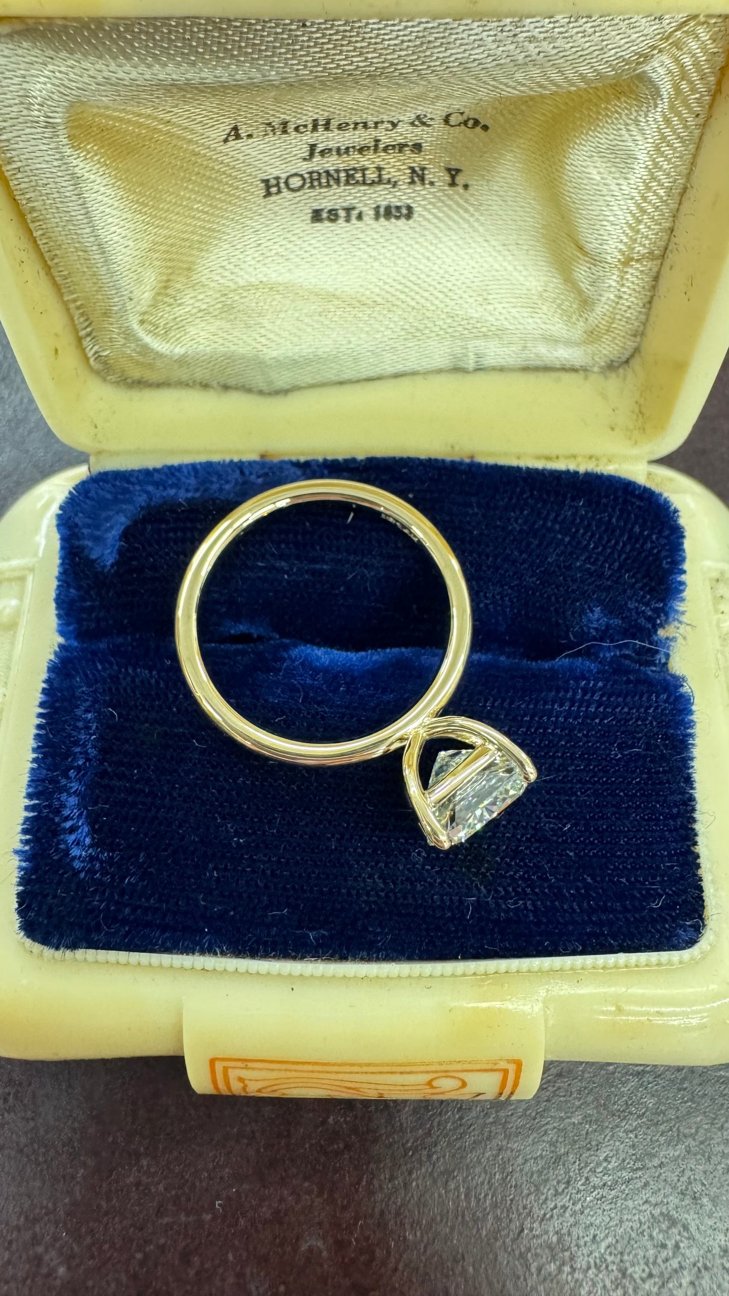 3ct cushion cut lab grown
