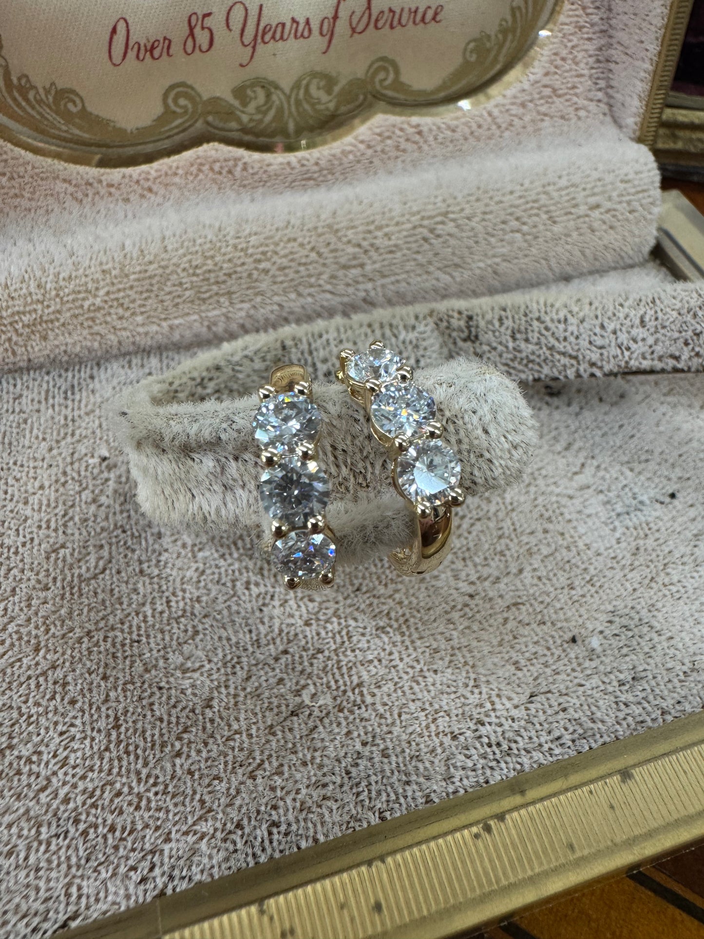 1.92ct Lab-Grown Diamond Hoop