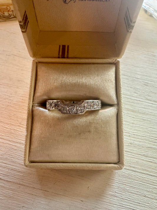 Hard to fit ring Diamond band