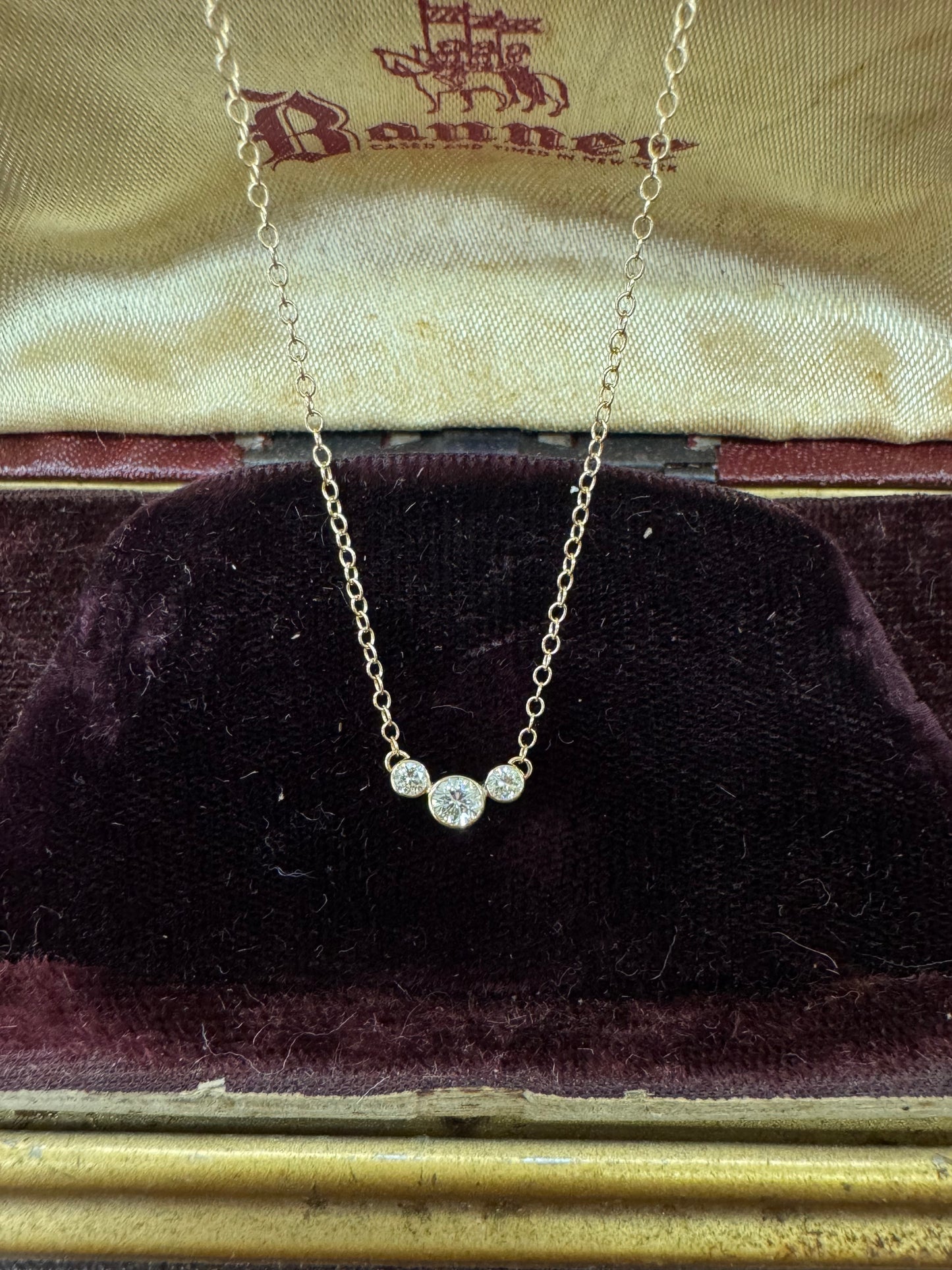 .26ct Diamond Three-Stone Pendant