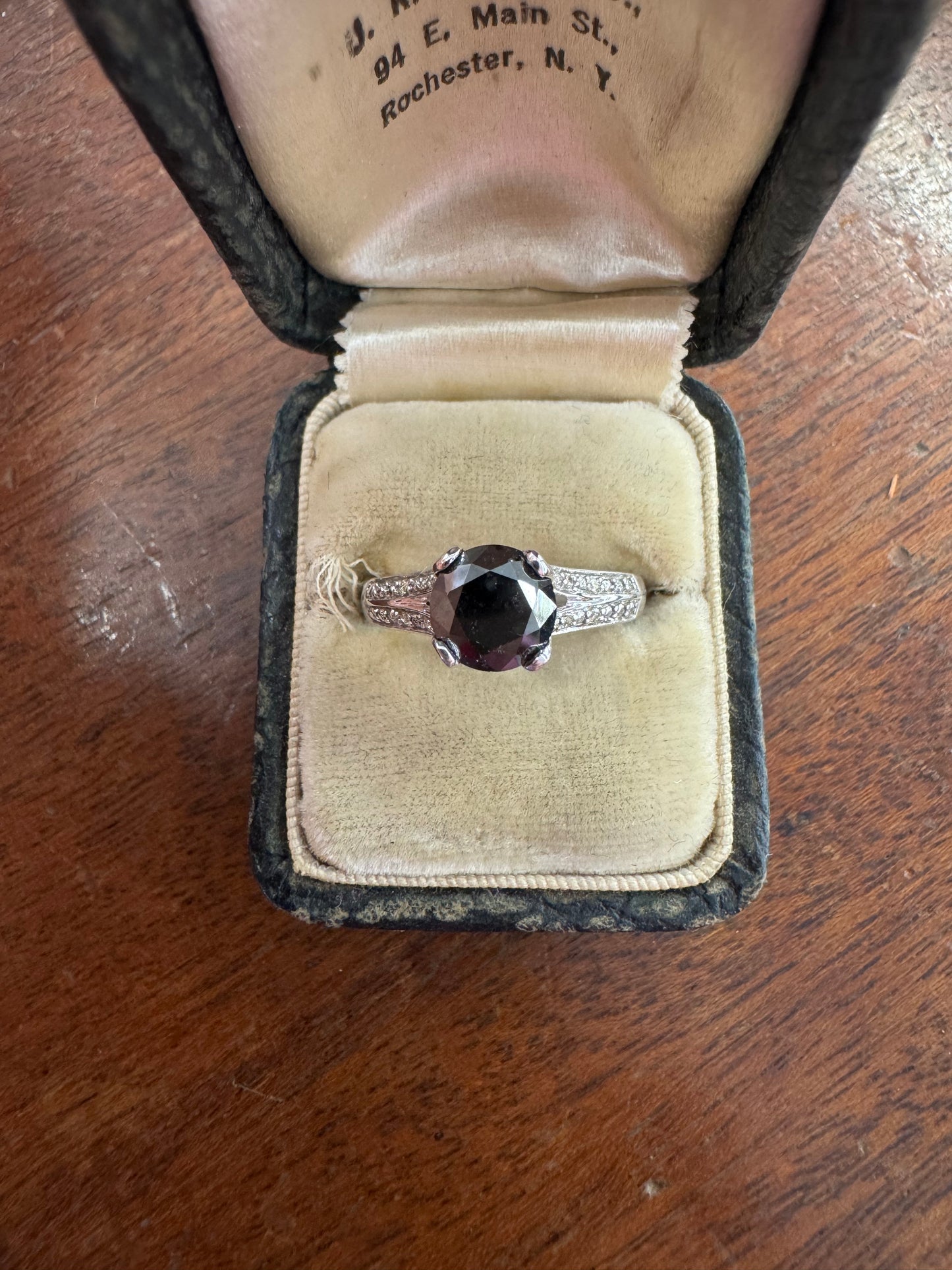 Black Diamond ring