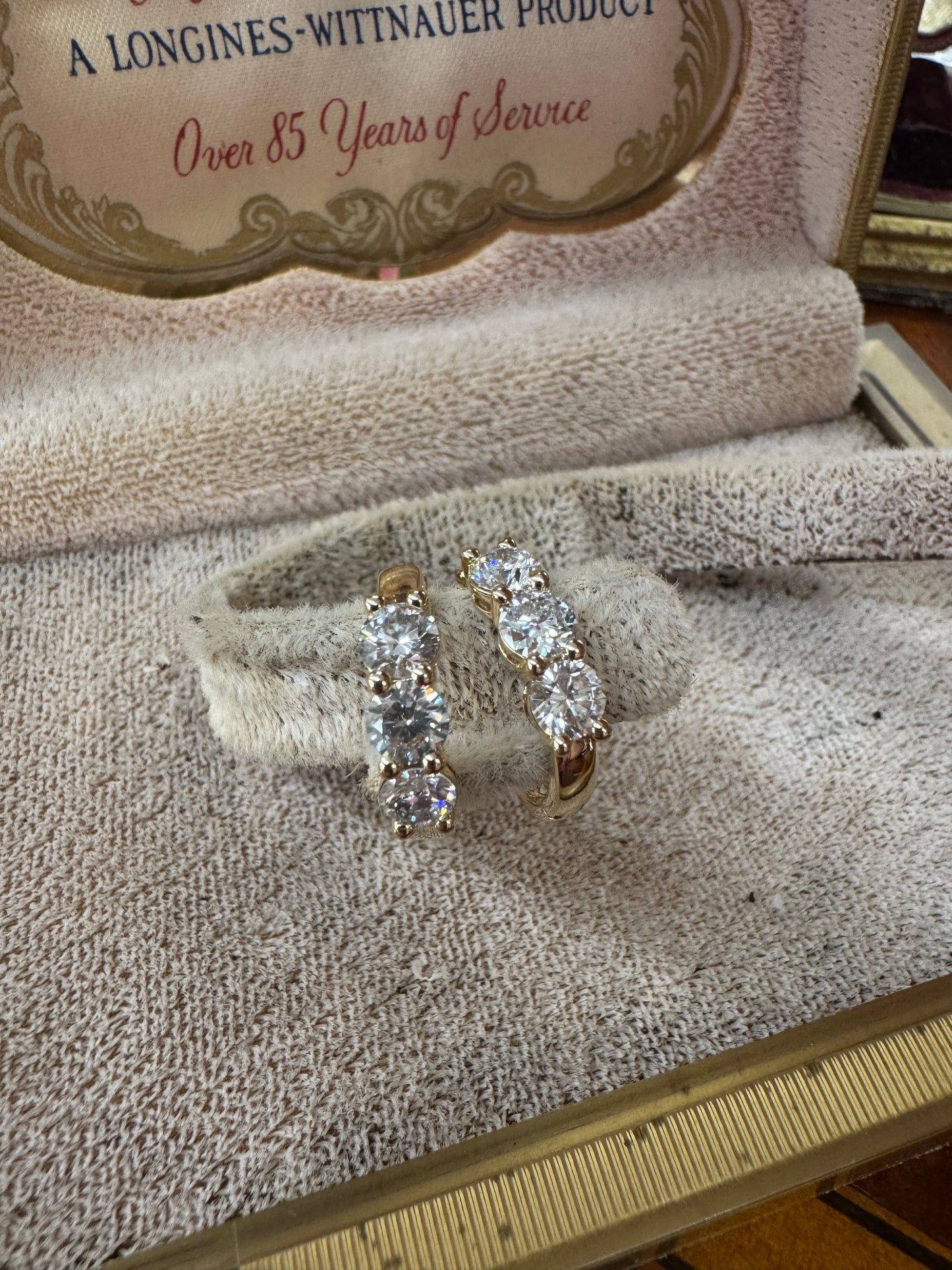 1.92ct Lab-Grown Diamond Hoop