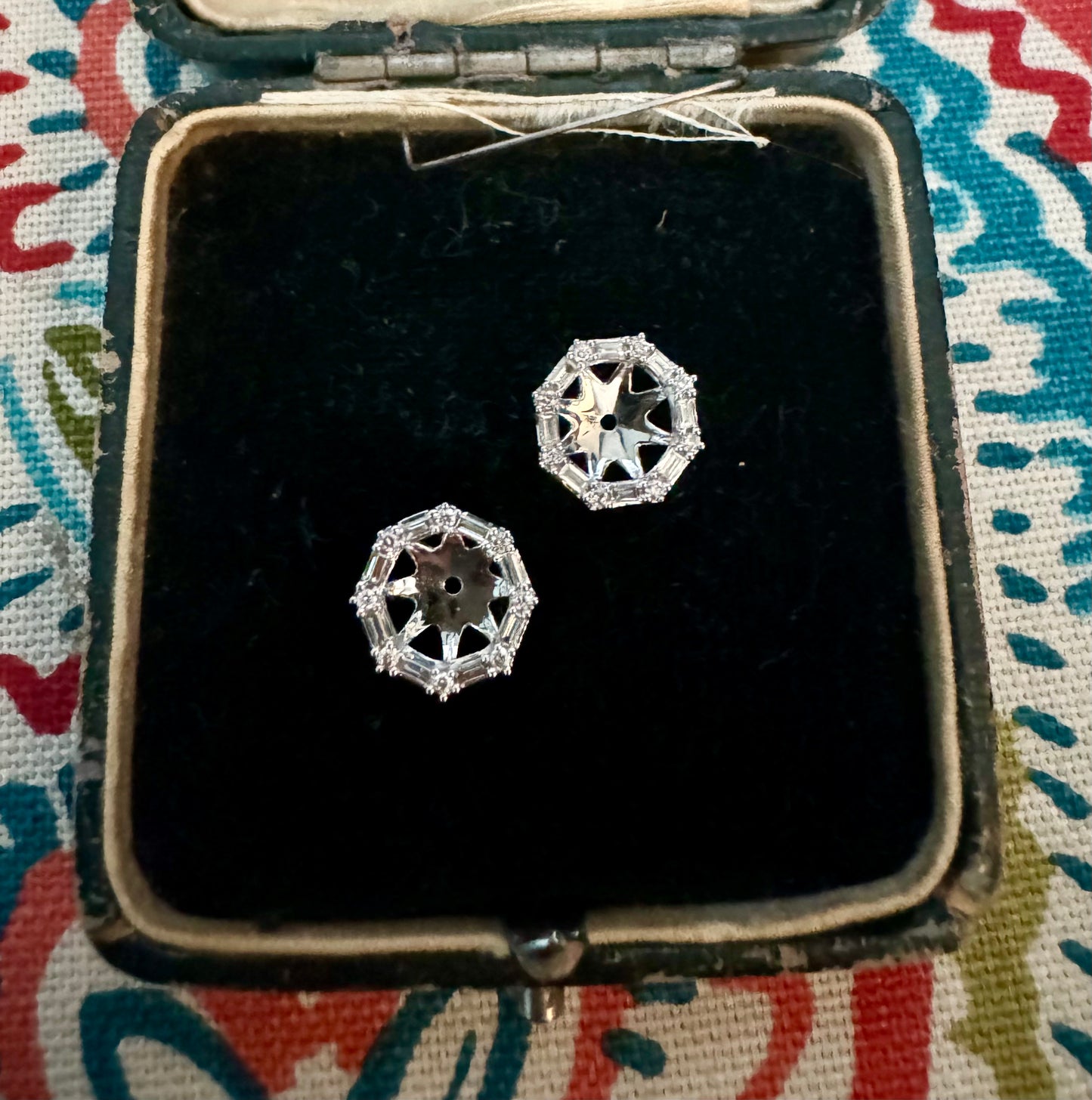 .26ct Diamond earring jackets