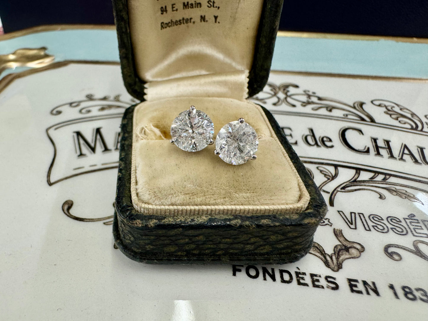 3.16ct Diamond studs