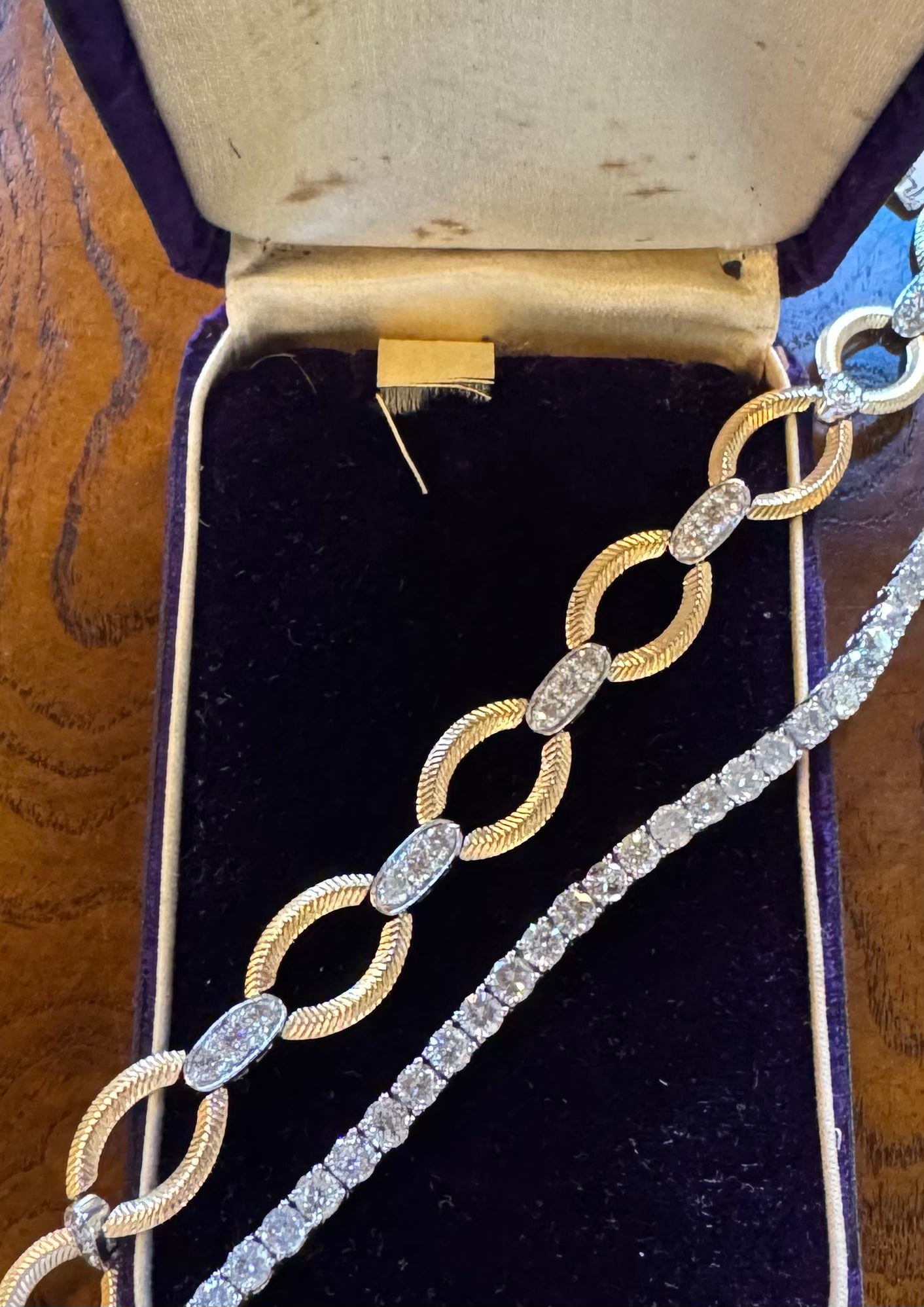 8.54ct Diamond tennis bracelet