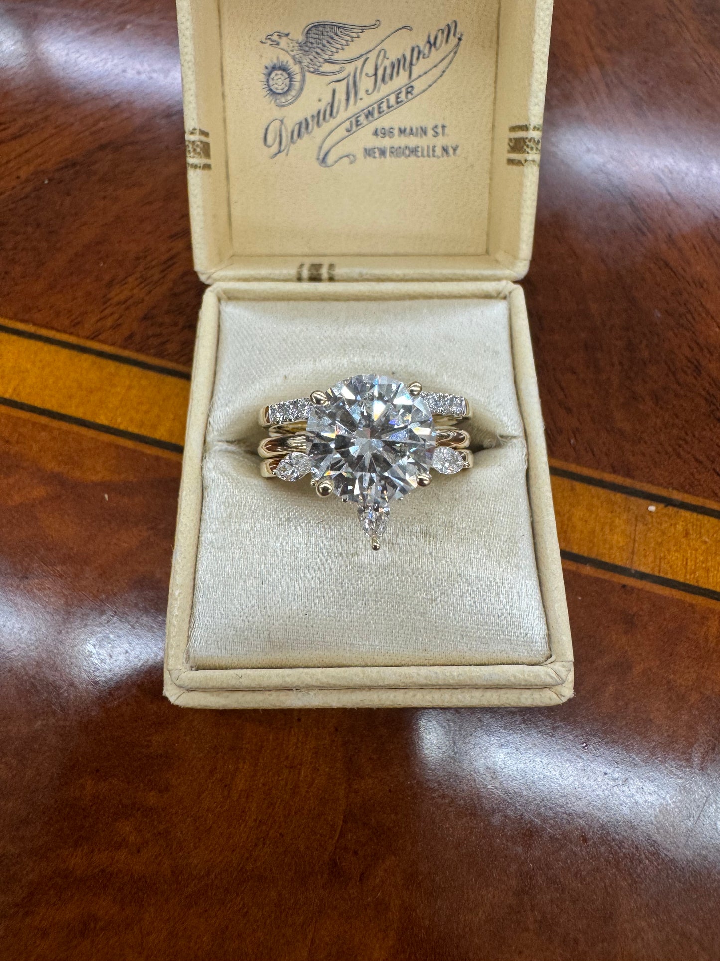 .62ct Diamond ring guard