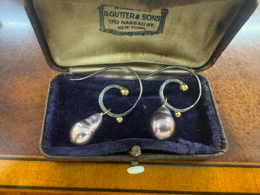 Tahitian pearl drops