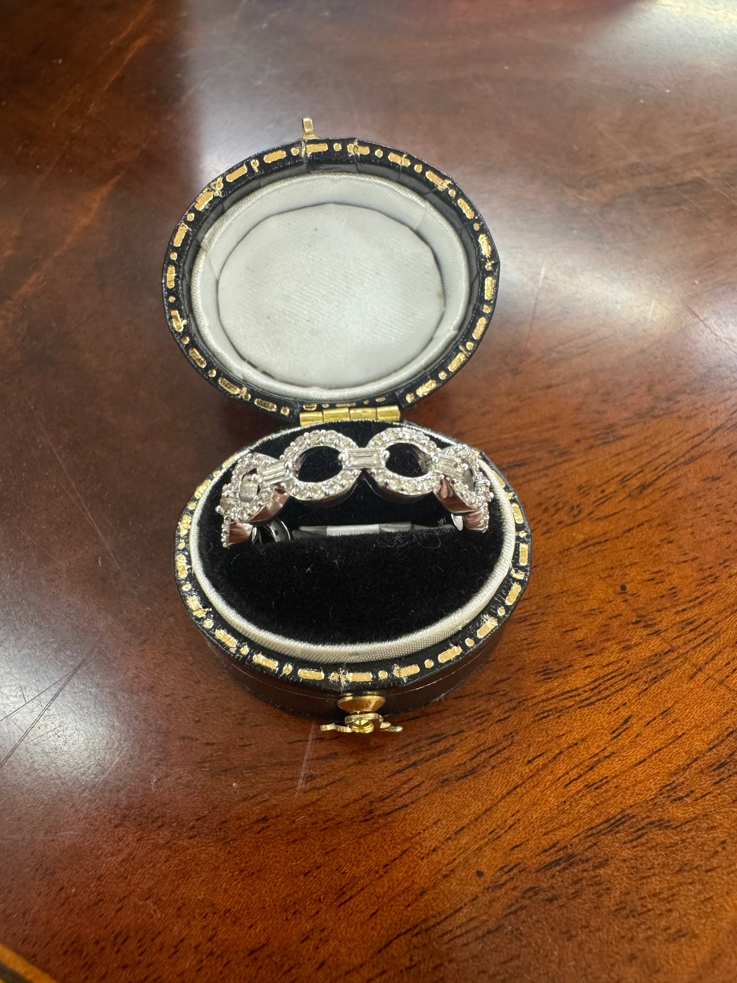 0.50 CTW Diamond Open Link Band